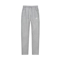 나이키 NSW 클럽 저지 오픈햄 팬츠 그레이 남자 트레이닝 긴바지 츄리닝 하의 BV2766-063