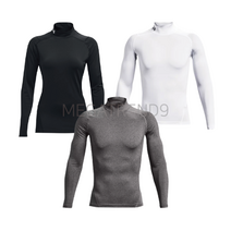 언더아머 남성 HeatGear® 아머 모크 컴프레션 헬스 기능성 트레이닝 반목 티셔츠 1369606