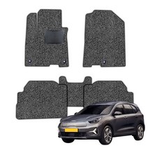 니로 전차종 택시 LPG 잔디매트 카매트 풀세트 TX, 블랙 (2열3장)분리형, 니로 전기차(18년8월-21년12월)