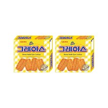 크라운제과 그레이스298g x 2개 쿠키 수험생간식 땅콩 추억의과자 군것질 간식거리 땅콩페이스트, 298g