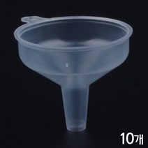 고리 손잡이 미니 깔때기 과학 실험용 10P 탐구 교재 돌봄 수업 도구 연구 이해 교구 실습 재료