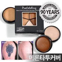 메론 타투커버링크림 파운데이션스펀지브러쉬컨실러, 09 메론 배리어 스프레이