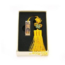 한국전통자개 USB 송하맹호도 판촉 외국인 선물 스윙, 32기가
