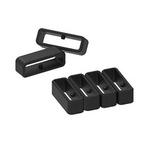 Forerunner 945/935 밴드 키퍼 실리콘 교체 시계 밴드 루프/홀더/리테이너용 Garmin Forerunner 35/235와 호환되는 6팩 패스너 링
