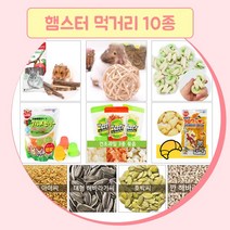 햄스터 먹거리 세트 10종 햄스터 간식 이갈이 영양제, 단품