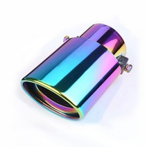 머플러팁 1Pcs 스테인레스 스틸 배기 파이프 머플러 Tailpipe 팁 기아 포르테 Cerato K3 2009-2023 후면 꼬, 07 1Pcs-tube straight