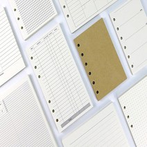 6공다이어리 리필속지 A5 A6 12종선택가능, A5가계부