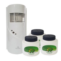 조이솔 대형 무소음 자동분사기 화이트+로즈마리3개+건전지, 5개입, 1세트