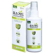 일양약품 모스가드 스프레이 100ml 진드기 모기 해충 기피제, 4개