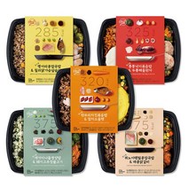 밀스원 바디케어 바프 준비 다이어트 식단관리 일주일 도시락, 5종 혼합 28팩(각 4~6팩)