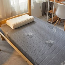 숙면 매트리스 토퍼 바닥 딱딱한 자취 1인 2인 원룸 푹신한 수면 기절 접이식라텍스 침실 두꺼운 척추 보호 소프트 트윈 퀸 킹 사이즈 침대 쿠션 105
