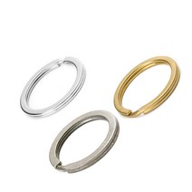 싸이소 녹슬지않는 SUS304 스텐 납작 키링 열쇠고리링 황동 티타늄, 황동 열쇠고리링1P, 1개