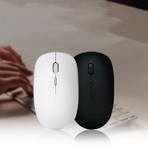 무선 블루투스 무소음 저소음 lg 그램 노트북 마우스, 화이트마우스