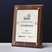 감사패 골프싱글패 홀인원기념패 상장 명패 명예 인증서 사진 프레임 액자, A