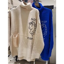 마리앤어스 [마리앤어스]유니콘자수모니트폴라티셔츠MBQBB11KT04