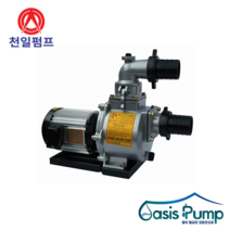 천일펌프 MCT-80A 3 마력 양수기 단상 220V 구경 80 미리 3 인치 농업용 토목공사 양식장 MCT80A, 1개
