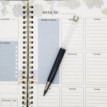 신기술 영원한 연필 무제한 필기 잉크 펜 없음 매직 아트 스케치 카와이 학용품 문구, black