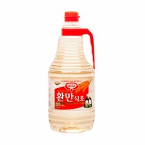 상세설명참조 롯데 델가 환만식초 1.8L, 단품, 단품