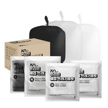 박스 쓰레기봉투 종량제 검정투명 비닐봉지 40L, 검박스40L1000매