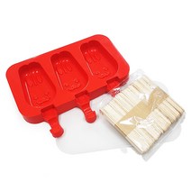 SL 실리콘 아이스바몰드 토끼 3구 스틱포함