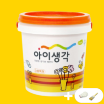 [N사 최다판매]방문페인트 삼화 아이생각 수성목재 1L 친환경 반광페인트, 상아, 1개