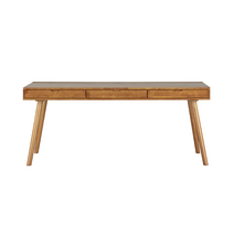 까사미아 일상고백 for casamiashop 알베로 목 서랍 책상 1800, 1800 원목 서랍책상