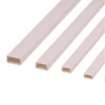 사각 전선 몰딩 매립관 케이블정리 쫄대 (백색) 4호[100개] 가리개 전기선 몰드