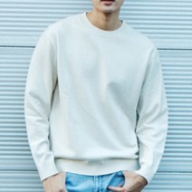 폴햄 [폴햄] 남성 플레인 세미오버핏 니트_PHD1ER1010