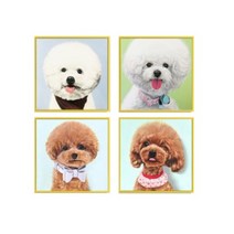 푸들 4종 보석십자수 비즈공예 취미, 푸들 1 40x40cm