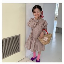 여아 원피스 아동 가을 유아 아기 북유럽 롱 원피스 여아옷 나들이 데일리룩