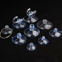 흡착판 큐방 투명 고무 압착판 진공판 유리 거울 냉장고 욕실