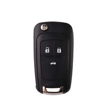 원격시동 스마트키 복사 경보기 차키 순정 버튼 자동차 Chevrolet Cruze 용 키 케이스 Epica Lova 카마로, 02 3 Buttons_03 O Logo