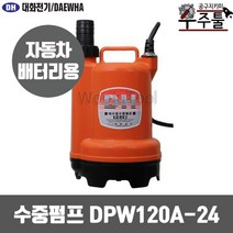 대화기전 DC 자동 수중펌프 DPW120A-24 (DC/24V)