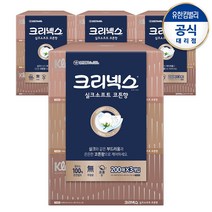 크리넥스 디럭스 코튼향 천연펄프 각티슈 2겹 200매입, 3개입, 4팩