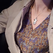 자체브랜드 실버925 비너스 청키 빅사이즈 토루소 기은세 은 목걸이