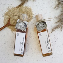 특허받은 로스팅으로 만든 옳음 국내산 통참깨 100% 참기름 들기름 300ml, 국내산참기름2병, 플랙펄, 2개