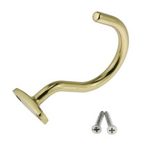 DGZZI Snooker 당구 테이블 솔리드 황동 보드 큐 후크 장착 나사 2개 포함