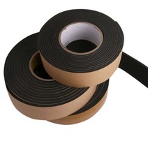 EVA 단면 스폰지테이프 흑색 폭 30mm 두께2mm, 두께10mm