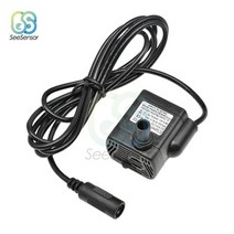 수중펌프 워터펌프 울트라 조용한 DC 5V 12V 200L/H 3W 잠수정 워터 펌프 솔라 브러시리스 모터 수족관 분수 용 풀, DC 12V
