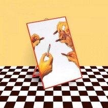 [정품] 셀레티 립스틱 벽걸이거울, 중형07