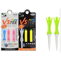 US대회공인 360회전 기능성 골프티(롱티 2p) 용품 상품 필드 플라이 캐디, 88mm롱롱티 3p