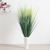 실갈대부쉬 90cm 조화 꽃 FAIAFT, 옐로우