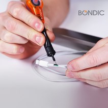 본딕 UV접착제 에나멜 본드 스타터키트 라이트포함 bondic