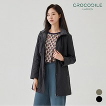 [크로커다일레이디] 사파리누빔후드점퍼_CL0WPD201