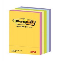 포스트잇큐브노트파스텔 3M CT-13 45장 5색상, 본 상품 선택하기