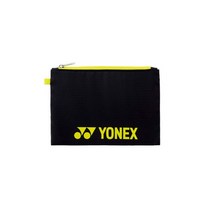요넥스 파우치 지갑 테니스 배드민턴 스포츠 미니 가방 BAG2299M-400, 블랙x옐로우