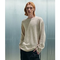 지플리시 램스울 니트 오트밀 LAMBS울 OT