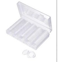 코인보관함 동전 케이스 수집 100pcs 상자 캡슐 취미, 코인보관함  BL08002