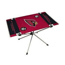 Rawlings NFL 휴대용 접이식 엔드존 테이블 31.5인치 x 20.7인치 x 19인치(모든 팀 옵션), 애리조나 카디널스, 레드 - 애리조나 카디널스