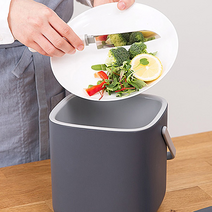 국산 가정용 음식물쓰레기통 2.6L 플라스틱 처리기 업소용 가비지캔 처리기, 색상, 아이보리